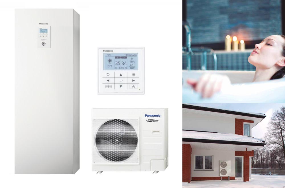 Installazione pompe di calore Panasonic Aquarea per riscaldamento e raffrescamento