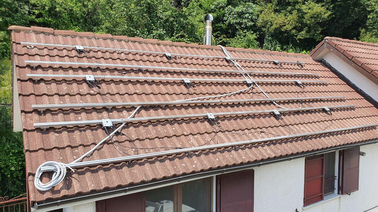 installazione doppio impiato fotovoltaico Sant'olcese genova