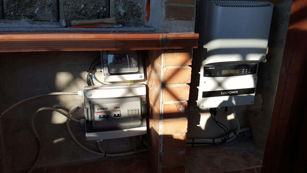 Eliminata la caldaia a GAS sostituita con una pompa di calore Panasonic Aquarea 12 kW di resa termica