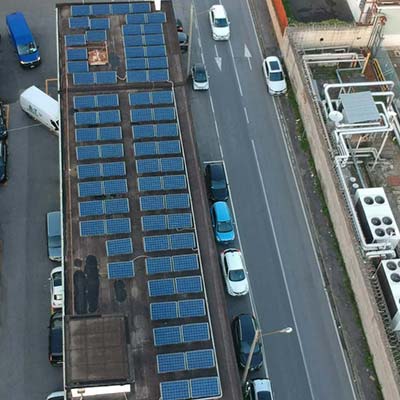 Impianto fotovoltaico 20 kW capannone industriale La Spezia