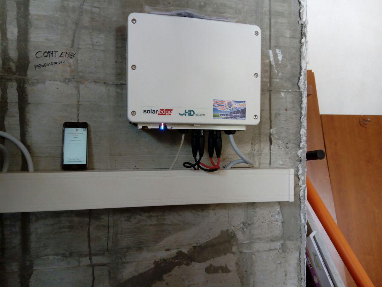 installazione impianto fotovoltaico 4,3 kW pannelli soalri Sunpwoer Castiglione Chiavarese Genova