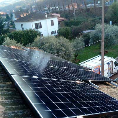 Impianto fotovoltaico 6 kW Vezzano Ligure, La Spezia