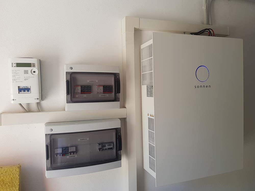 Installazione impianto fotovotlaico Sunpower ed accumulo energia Sonnen Filattiera MS