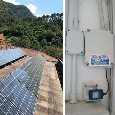 Manutenzione impianti fotovoltaici scuole comune di Luni