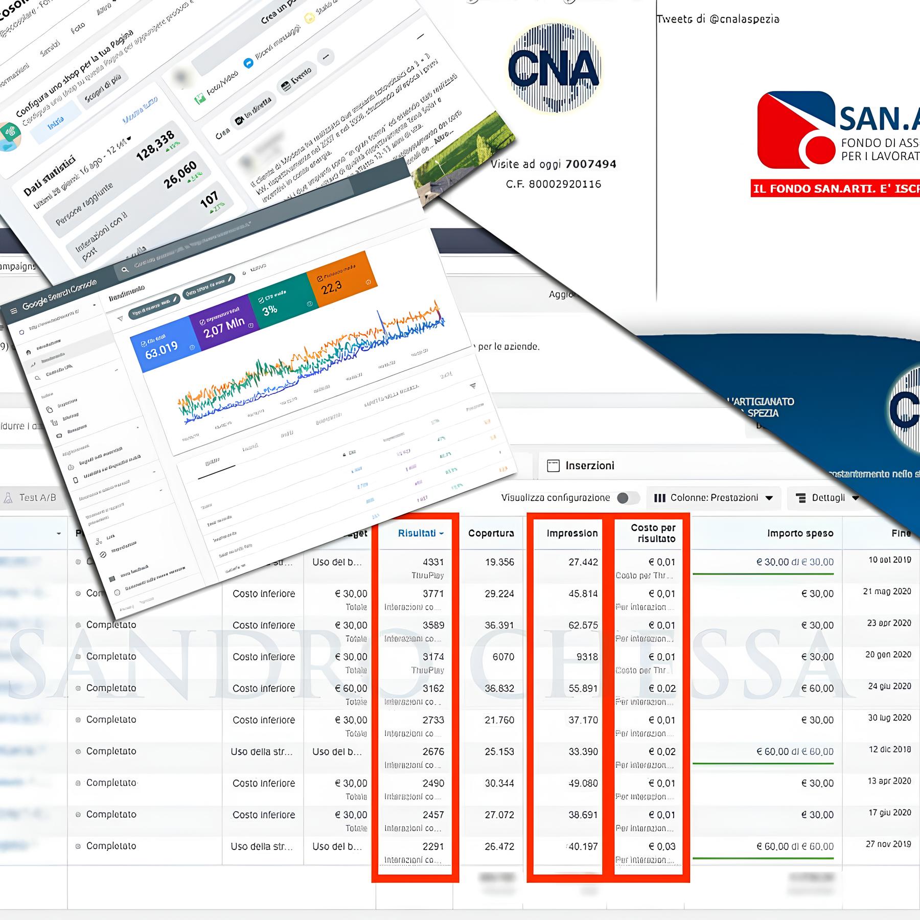 Alessandro Chessa Statistiche di successo web marketing